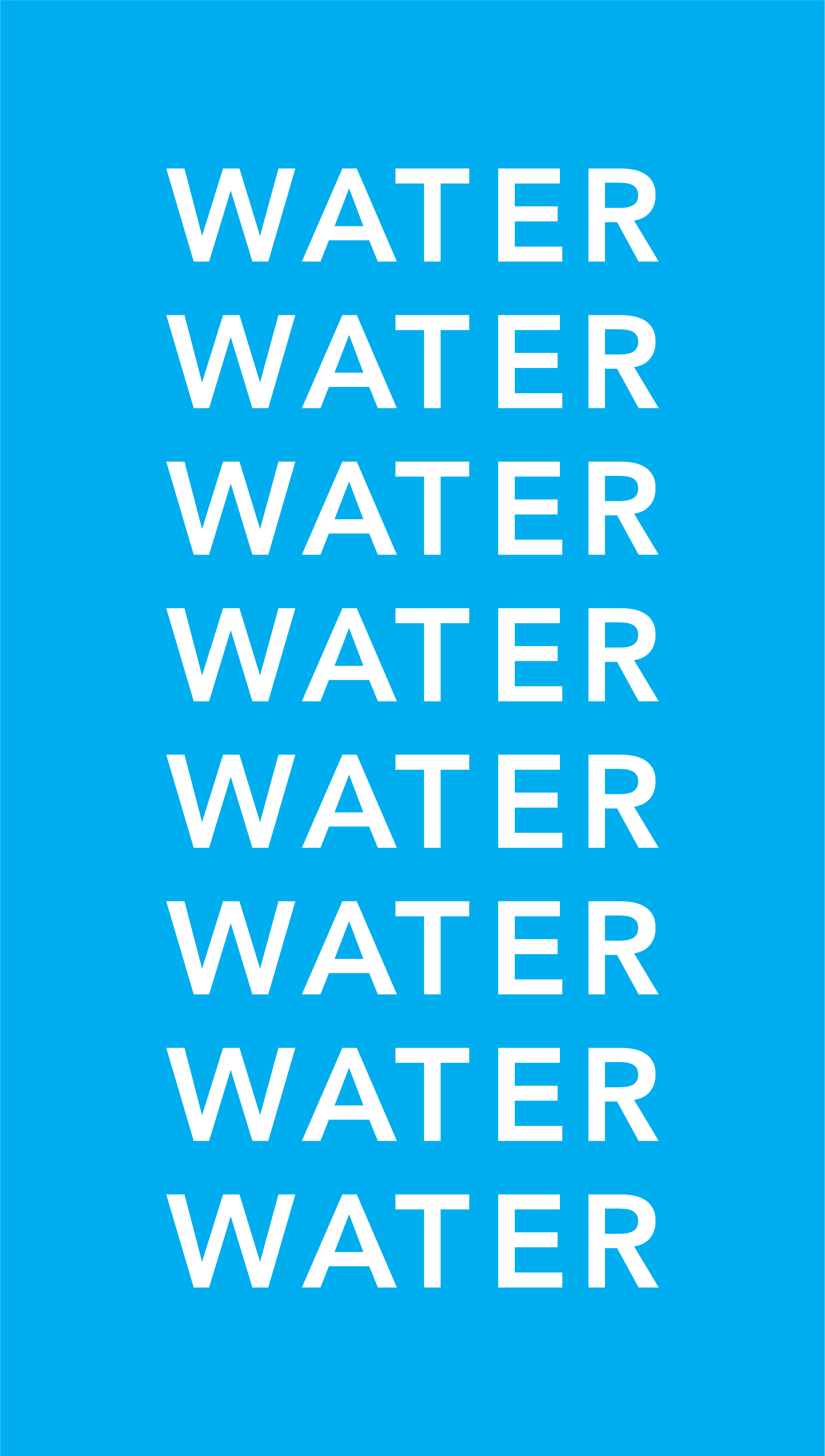WATER WATER WATER WATER WATER WATER WATER
