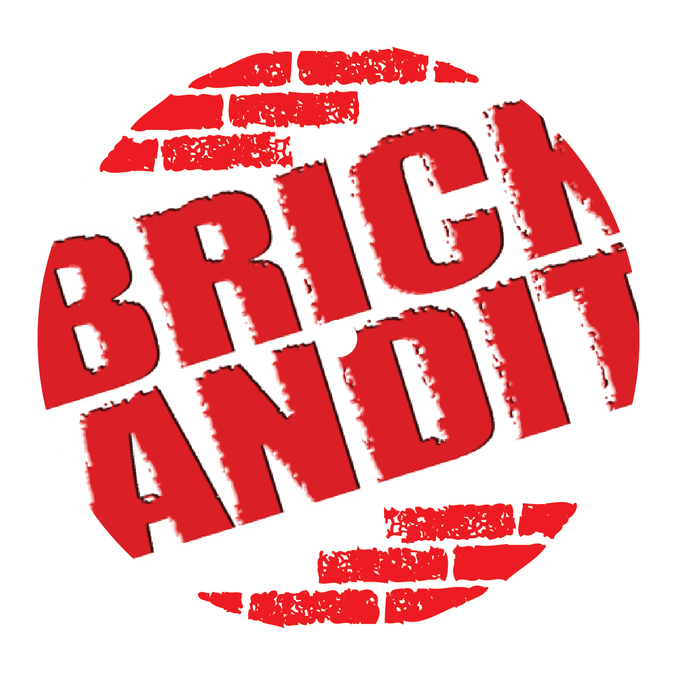 Brick Bandits 12 inch record label B-side